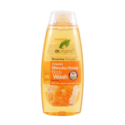 DR ORGANIC MANUKA HONEY MIELE DI MANUKA BODY WASH DETERGENTE CORPO 250 ML - Farmadott.it