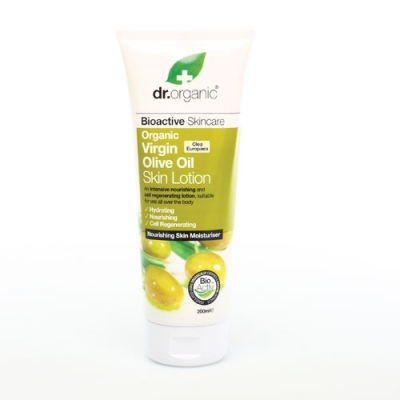 DR ORGANIC VIRGIN OLIVE OIL OLIO DI OLIVA SKIN LOTION LOZIONE CORPO 200 ML - Farmadott.it