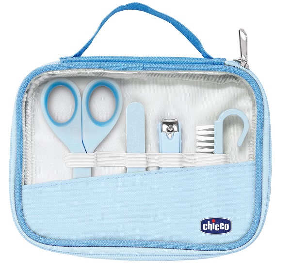 CHICCO SET UNGHIE BAMBINO AZZURRO-VERDE - Farmadott.it
