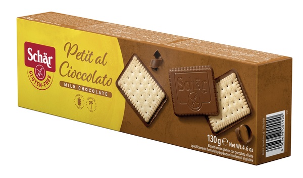 SCHAR PETIT CIOCCOLATO AL LATTE 130 G - Farmadott.it