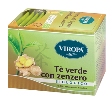 VIROPA TE' VERDE&ZENZERO BIO 15 FILTRI - Farmadott.it