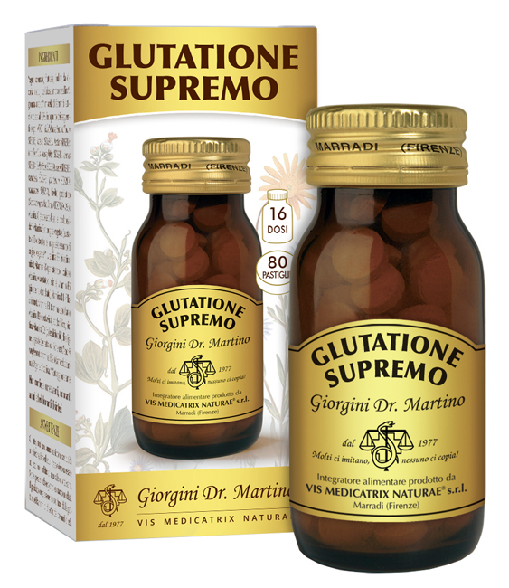GLUTATIONE SUPREMO 80 PASTIGLIE - Farmadott.it