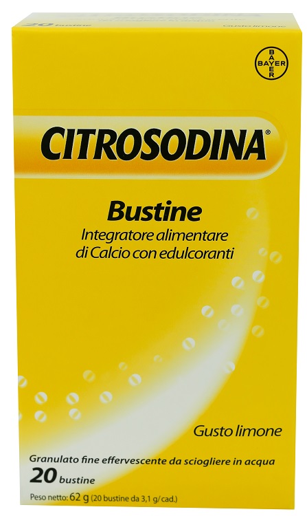 CITROSODINA 20 BUSTINE GRANULATO EFFERVESCENTE - Farmadott.it