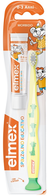 ELMEX SPAZZOLINO BIMBI EDUCATIVO NEW 0-3 ANNI - Farmadott.it