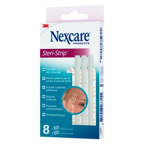 CEROTTO PER SUTURA NEXCARE STERISTRIP 6X75 MM + 3X75 MM - Farmadott.it