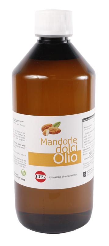 MANDORLE DOLCI OLIO 500 ML - Farmadott.it