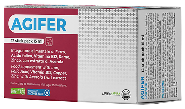AGIFER 15 STICK 15 ML - Farmadott.it