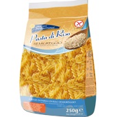 PIACERI MEDITERRANEI PASTA RISO FUSILLI 250 G - Farmadott.it