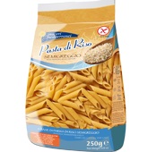 PIACERI MEDITERRANEI PASTA RISO PENNE RIGATE 250 G - Farmadott.it