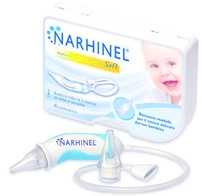 ASPIRATORE NASALE NARHINEL SOFT 1 PEZZO + 2 RICAMBI - Farmadott.it