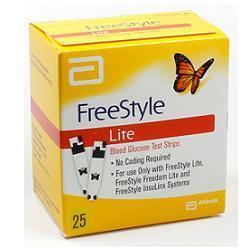 STRISCE MISURAZIONE GLICEMIA FREESTYLE LITE 25 PEZZI - Farmadott.it