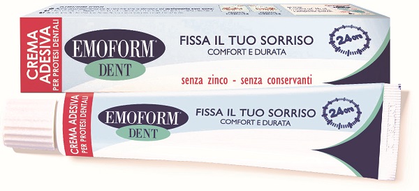 EMOFORM DENT CREMA ADESIVA PER PROTESI DENTALE 45 G - Farmadott.it