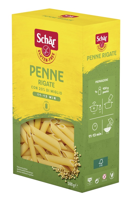 SCHAR PENNE RIGATE 500 G - Farmadott.it