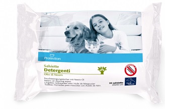 ORME NATURALI SALVIETTINE DETERGENTI ALL'OLIO DI NEEMM 20 PEZZI - Farmadott.it