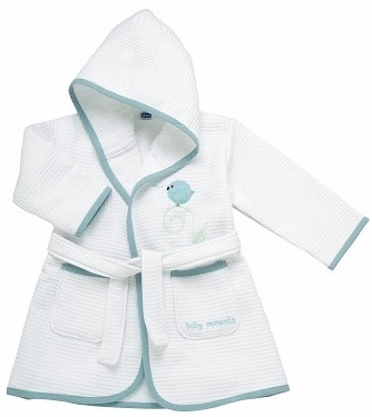 CHICCO ACCAPPATOIO PIQ AZZURRO UCCELLO 12 MESI+ - Farmadott.it