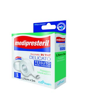 CEROTTO IN ROCCHETTO TNT MEDIPRESTERIL DELICATO M5X1,25CM - Farmadott.it