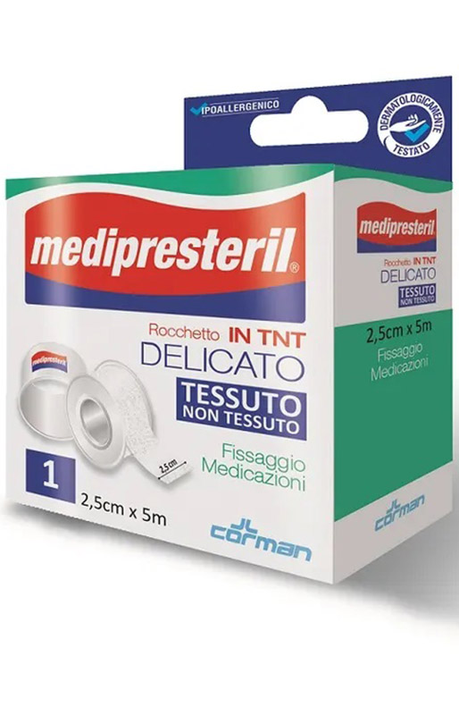 CEROTTO MEDIPRESTERIL DISPENSER TESSUTO NON TESSUTO 5X250CM - Farmadott.it