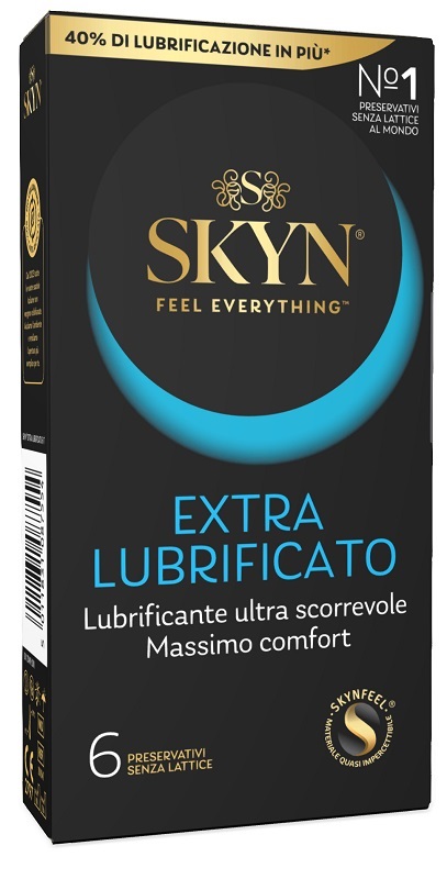 PROFILATTICO SKYN EXTRA LUBRIFICATO 6 PEZZI - Farmadott.it
