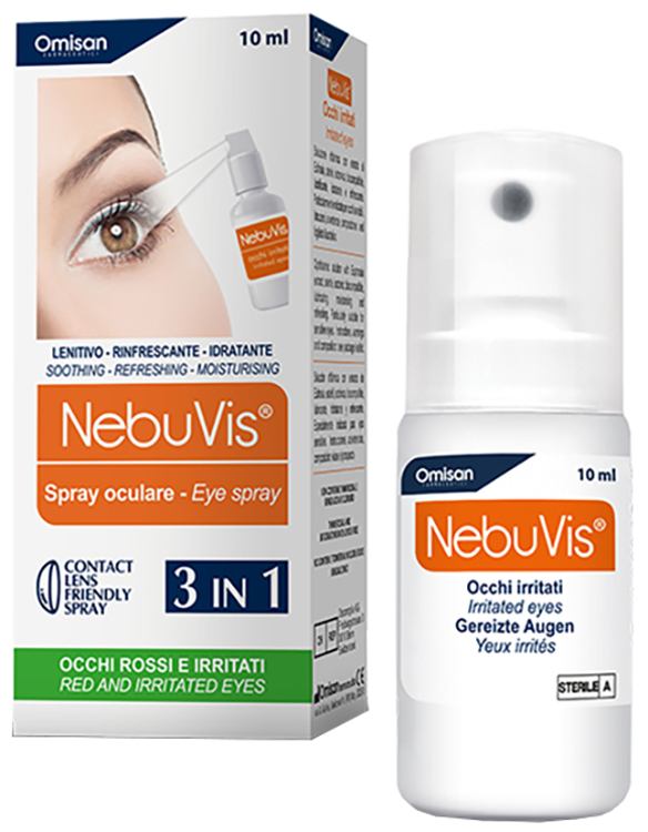 NEBUVIS OCCHI IRRITATI SPRAY 10 ML 1 PEZZO - Farmadott.it
