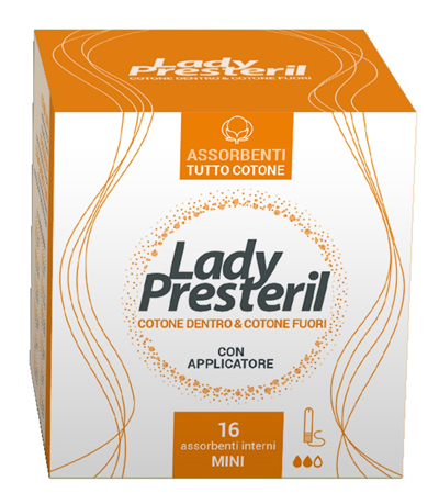 LADY PRESTERIL ASSORBENTI INTERNI MINI 16 PEZZI - Farmadott.it