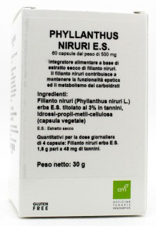 PHYLLANTHUS NIRURI ESTRATTO SECCO 60 CAPSULE - Farmadott.it
