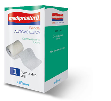 BENDA ADESIVA MEDIPRESTERIL 8X400 CM - Farmadott.it