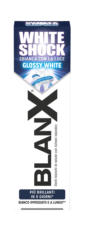 BLANX WHITE SHOCK SBIANCANTE DENTI 75 ML - Farmadott.it