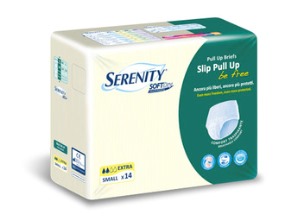 PANNOLONE A MUTANDINA SERENITY PULL UP BE FREE SD EXTRA SMALL 14 PEZZI - Farmadott.it