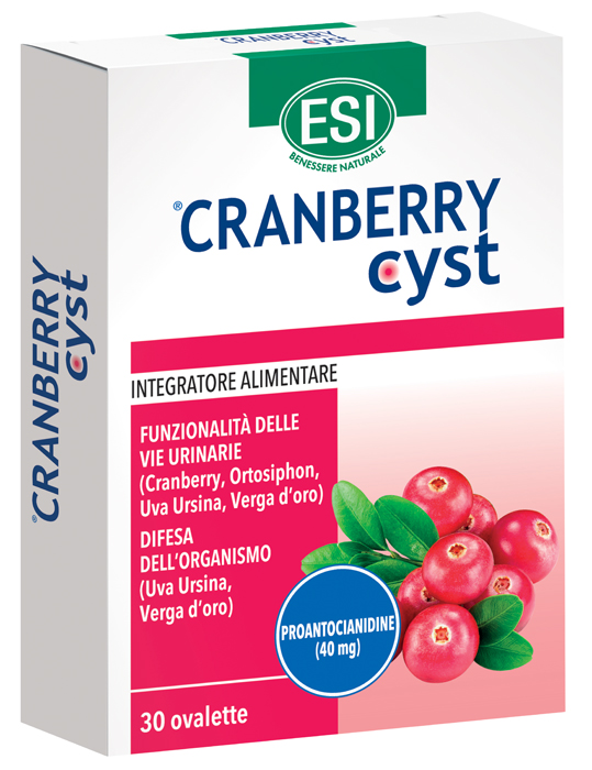 ESI CRANBERRY CYST 30 OVALETTE - Farmadott.it