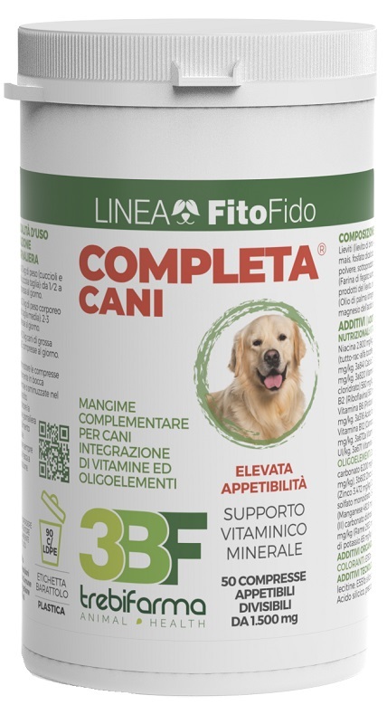 COMPLETA CANI 50 COMPRESSE BARATTOLO 75 G - Farmadott.it