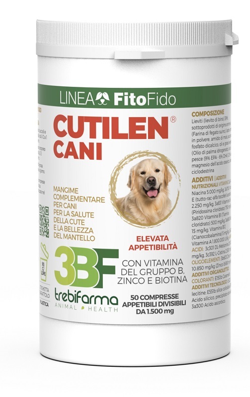 CUTILEN CANI 50 COMPRESSE BARATTOLO 75 G - Farmadott.it