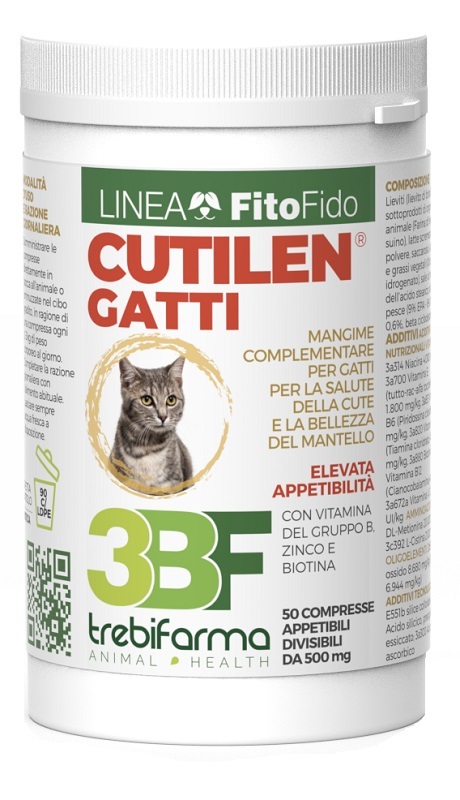 CUTILEN GATTI 50 COMPRESSE BARATTOLO 25 G - Farmadott.it