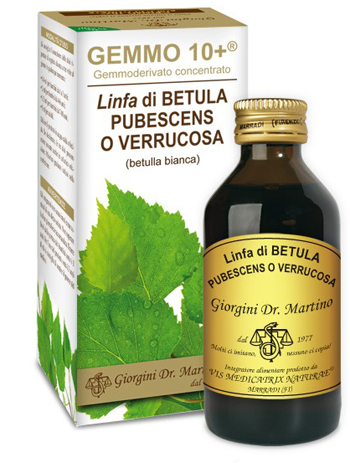 GEMMO 10+ BETULLA B LINFA 100 ML LIQUIDO ANALCOLICO - Farmadott.it