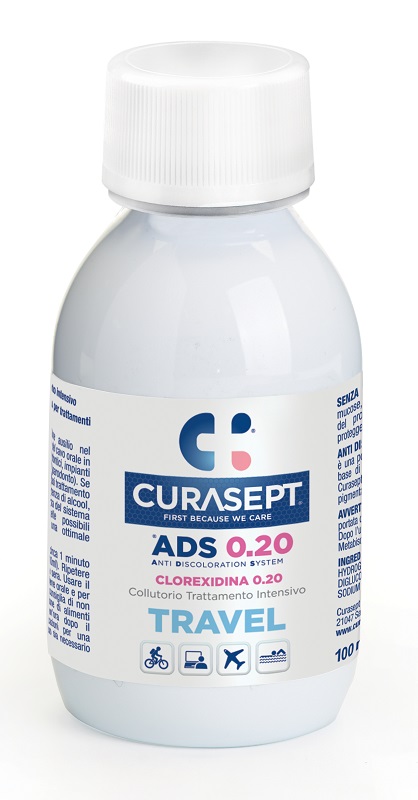 CURASEPT COLLUTORIO 0,20 ADS TRAVEL 100 ML - Farmadott.it