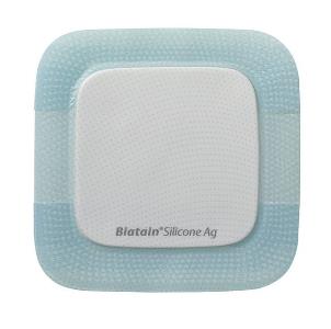 MEDICAZIONE BIATAIN IN SCHIUMA DI POLIURETANO A RILASCIO DI ARGENTO CON BORDO ADESIVO IN SILICONE 10X10 CM 5 PEZZI - Farmadott.it
