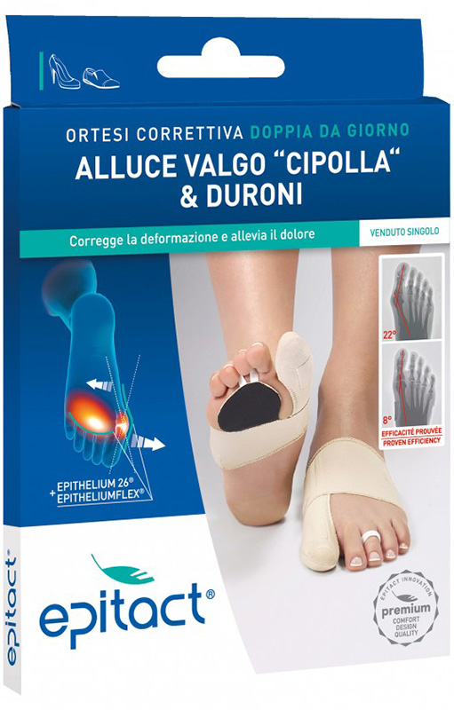 ORTESI CORRETTIVA EPITACT DP SINISTRA TAGLIA MEDIUM 1 PEZZO - Farmadott.it