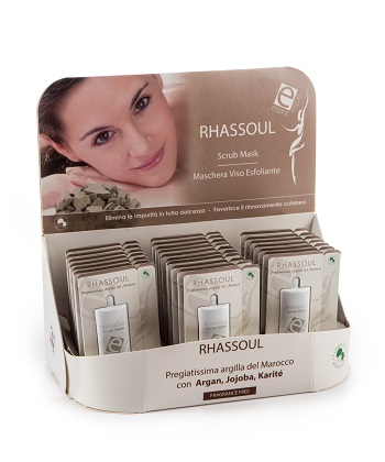 ESPRIT EQUO RHASSOUL PEELING MASK ARGAN MURUMURU BIO 22 PEZZI DA 10 ML - Farmadott.it