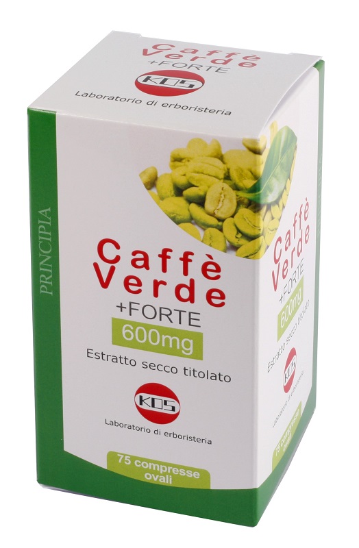 CAFFE' VERDE FORTE 75 COMPRESSE OVALI - Farmadott.it