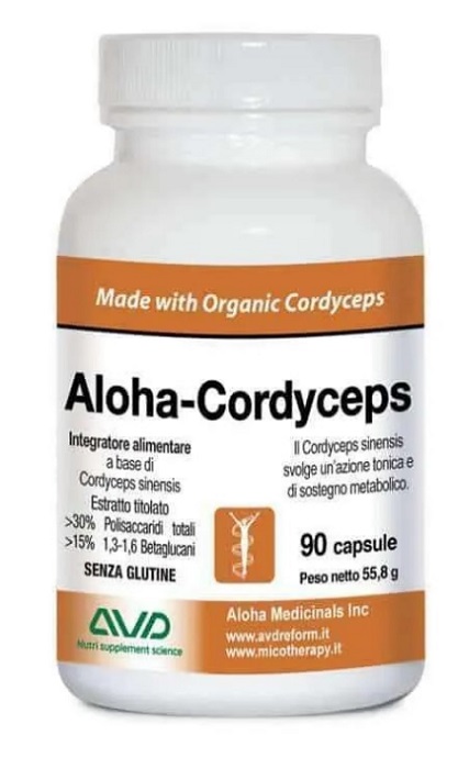 ALOHA CORDYCEPS 90 CAPSULE - Farmadott.it
