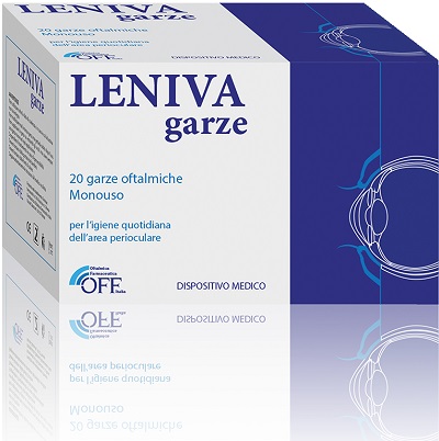 LENIVA GARZE OFTALMICHE 20 PEZZI - Farmadott.it