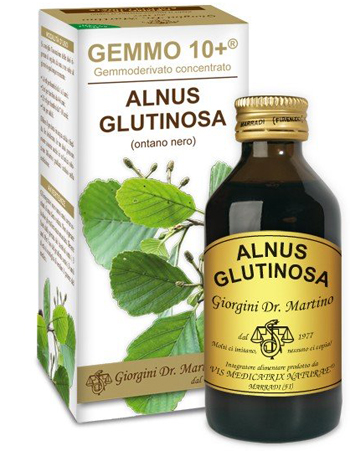 GEMMO 10+ ONTANO NERO 100 ML LIQUIDO ANALCOLICO - Farmadott.it