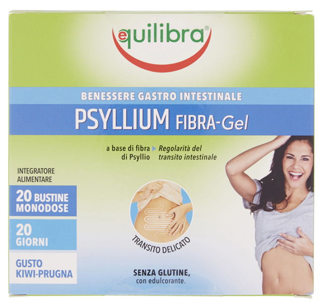 PSYLLIUM FIBRA GEL GUSTO KIWI PRUGNA 20 BUSTINE MONODOSE - Farmadott.it
