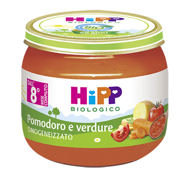 HIPP BIO HIPP BIO OMOGENEIZZATO SUGO POMODORO VERDURE 2X80 G - Farmadott.it