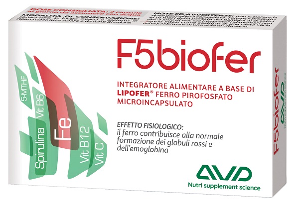 F5 BIOFER 30 CAPSULE BLISTER 14,8 G - Farmadott.it