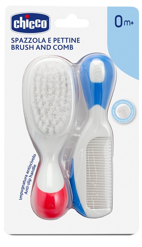 CHICCO SPAZZOLA + PETTINE NYLON - Farmadott.it
