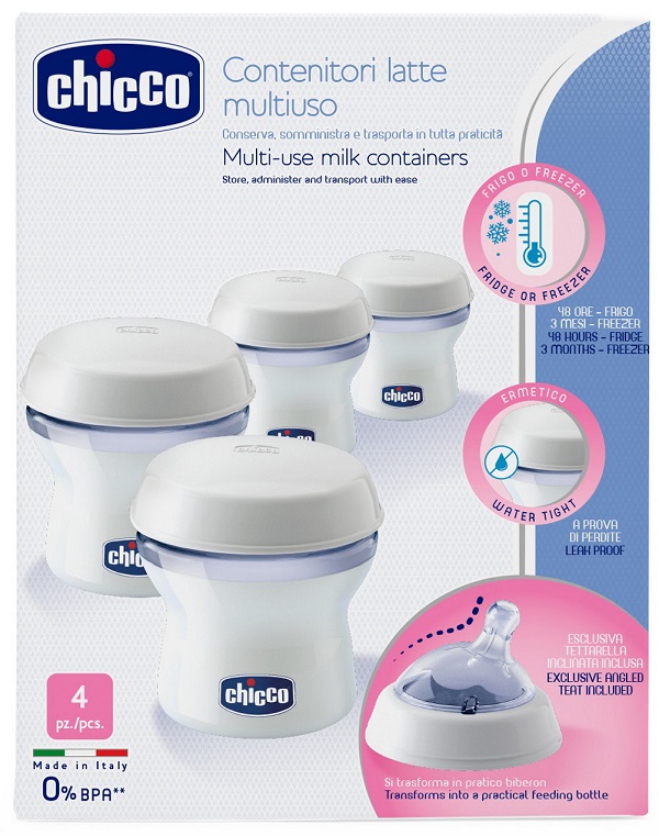 CHICCO CONTENITORE LATTE STEP UP NEW - Farmadott.it