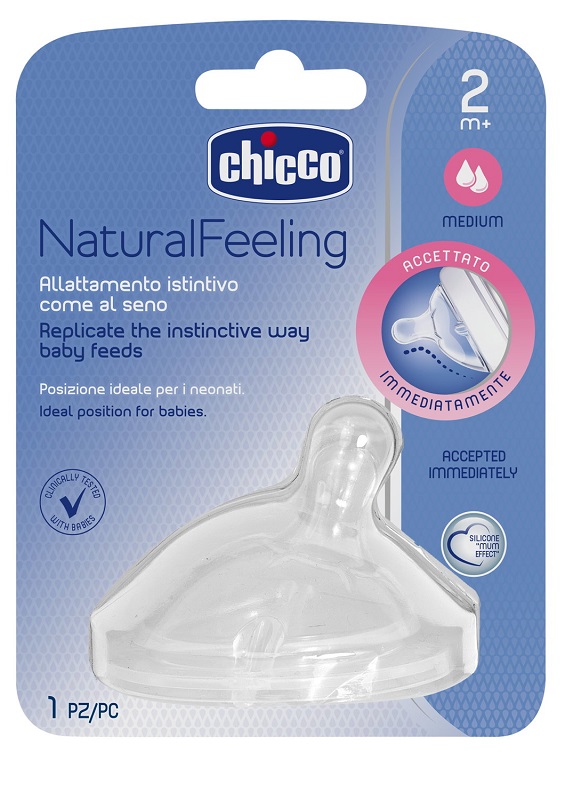 CHICCO TETTARELLA STEPUP NEW 2M+ FLUSSO MEDIO - Farmadott.it