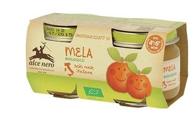 OMOGENEIZZATO DI MELA BABY FOOD BIO 2 X 80 G - Farmadott.it