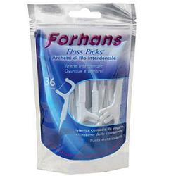 FORHANS ARCHETTI INTERDENTALI FLOSS PICKS 36PZ - Farmadott.it