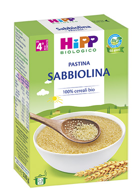 HIPP BIO PASTINA SABBIOLINA 320 G - Farmadott.it